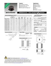 SRN5040-8R2M Datasheet Cover