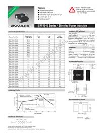 SRP1040-470M Datasheet Cover