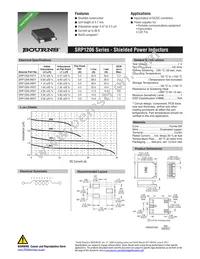 SRP1206-2R0Y Datasheet Cover