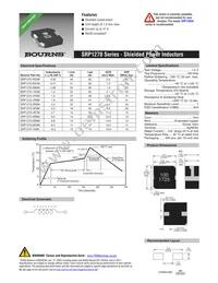 SRP1270-R68M Datasheet Cover