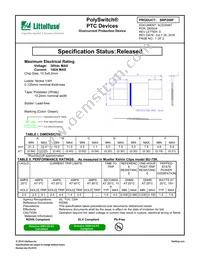 SRP200F Datasheet Cover