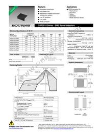 SRP2010-R33M Datasheet Cover