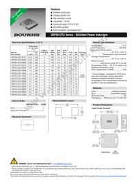 SRP4012TA-3R3M Datasheet Cover