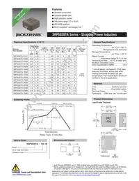 SRP5030TA-R22M Datasheet Cover