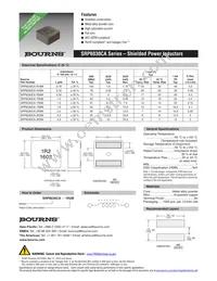 SRP6030CA-R18M Datasheet Cover