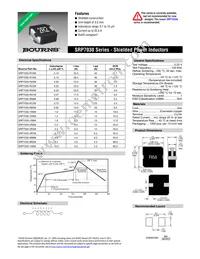 SRP7030-R72M Datasheet Cover