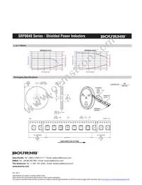 SRP8040-R22Y Datasheet Page 2