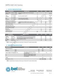 SRPE-06E1A0G Datasheet Page 3