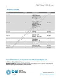 SRPE-06E1A0G Datasheet Page 12