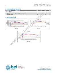 SRPE-30E1A0G Datasheet Page 4