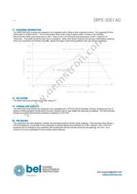 SRPE-50E1A0G Datasheet Page 14