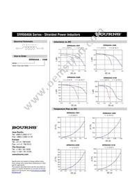 SRR6040A-820M Datasheet Page 2