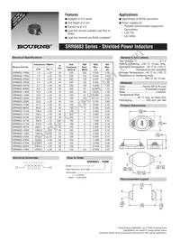 SRR6603-6R8M Datasheet Cover