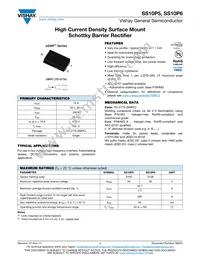 SS10P6HM3/86A Datasheet Cover