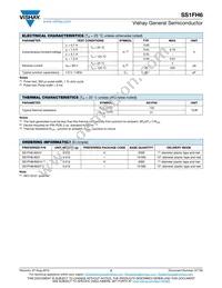 SS1FH6HM3/I Datasheet Page 2