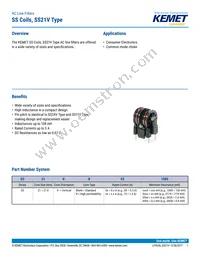 SS21V-R400005 Datasheet Cover
