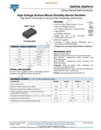 SS2PH9HE3/84A Datasheet Cover