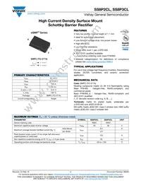SS8P3CLHM3/86A Datasheet Cover