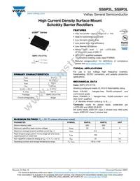 SS8P4CHM3_A/H Datasheet Cover