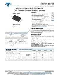 SS8P6CHM3/86A Datasheet Cover