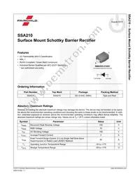 SSA210 Datasheet Page 2