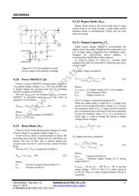 SSC2006SA Datasheet Page 17