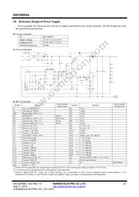 SSC2006SA Datasheet Page 20