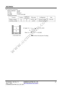 SSC2006SA Datasheet Page 21