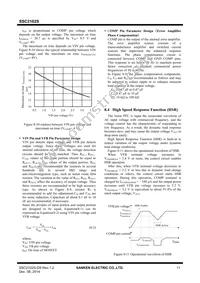 SSC2101S Datasheet Page 11