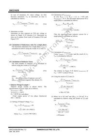 SSC2101S Datasheet Page 16