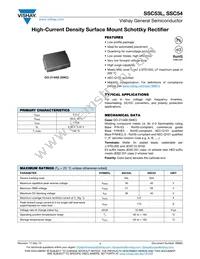 SSC53L-E3/51T Datasheet Cover