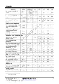 SSC9522S Datasheet Page 5