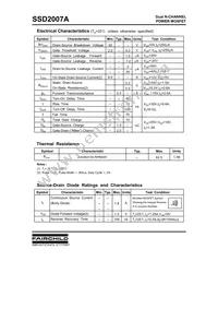 SSD2007ASTF Datasheet Page 2