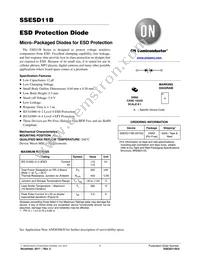 SSESD11B5.0ST5G Datasheet Cover