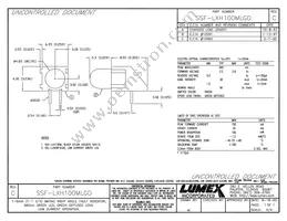 SSF-LXH100MLGD Datasheet Cover