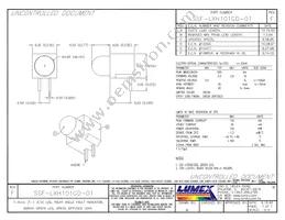 SSF-LXH101GD-01 Datasheet Cover