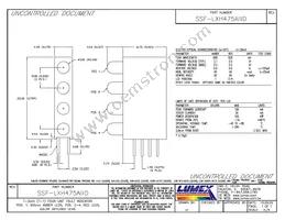 SSF-LXH475AIIID Datasheet Cover