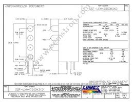 SSF-LXH475IGW3XD Datasheet Cover