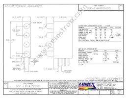 SSF-LXH475IYGID Datasheet Cover