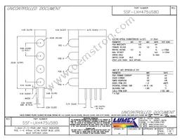 SSF-LXH475USBD Datasheet Cover