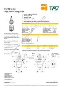 SSF23XPM12 Datasheet Cover