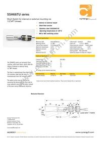 SSH66TU12N100S Datasheet Cover