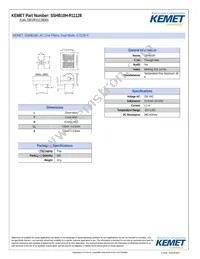 SSHB10H-R11128 Datasheet Cover