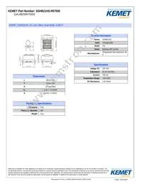 SSHB21HS-R07550 Datasheet Cover