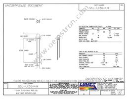 SSL-LX3044IW Datasheet Cover