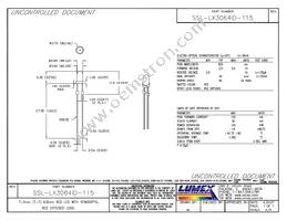 SSL-LX3064ID-115 Datasheet Cover