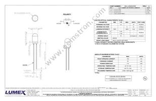 SSL-LX5093UWW Datasheet Cover