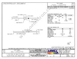 SSL-LXA227YD Datasheet Cover