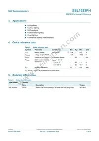 SSL1623PH/N1 Datasheet Page 2