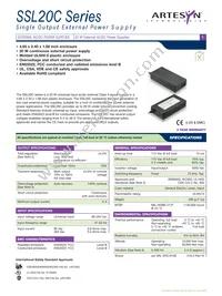 SSL20C-7624 Datasheet Cover
